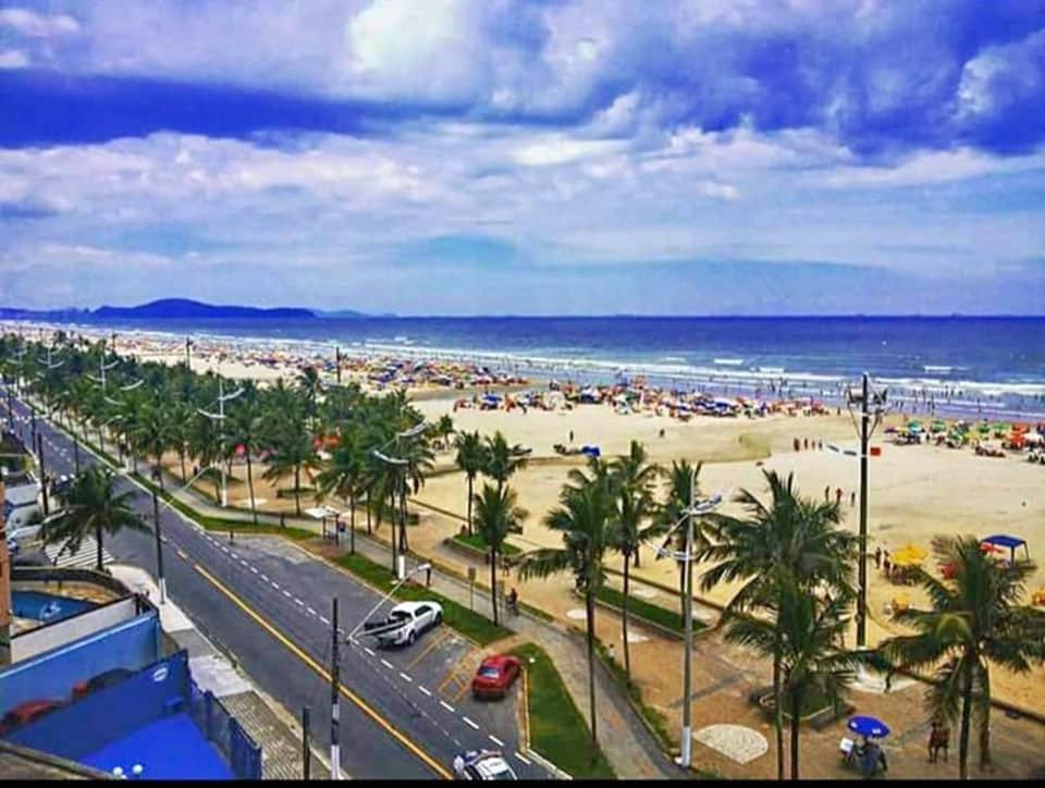 Kitao Pe Na Areia Na Vila Mirim - Praia Grande/Sp ภายนอก รูปภาพ